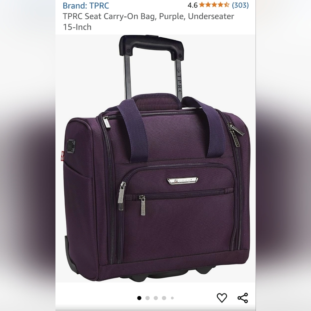 Brand New TPRC Carry -On Bag